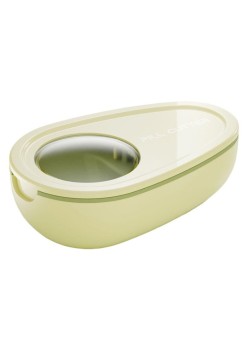 Cutie Taiat Pastile si Depozitare Medicamente, Flippy, Galbena, 8x5x2.65 cm, Compacta si Portabila, Ideala Pentru Calatorii