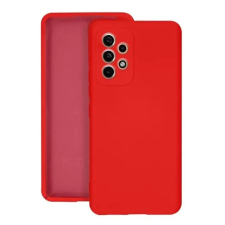 Husa protectie Flippy pentru Samsung A53 5G Liquid Silicone Rosu