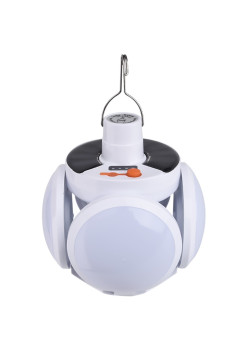 Lampa solara cu 25 LED-uri, pliabila, prindere carlig cu 5 moduri de iluminare, Flippy