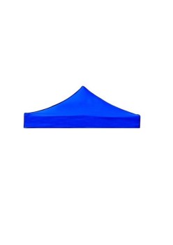 Prelată Acoperiș Cort Pavilion 2x3 m, Oxford 700D Cauciucat, Impermeabilă, Albastru, Rezistentă UV și Apă