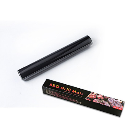 Folii Teflon Antiaderente pentru Orice tip de gratar, Rezistente la Apa si Temperaturi Ridicate, Reutilizabile, Cuptor, BBQ Grill, Set 4 buc., 40x33 cm, Negru