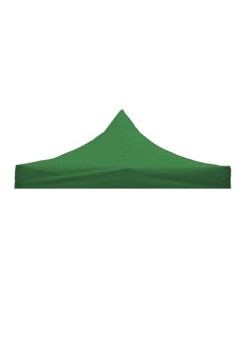 Prelată Acoperiș Cort Pavilion 1.9x1.9 m, Oxford 700D, Impermeabilă, Cauciucată, Verde – Doar Copertină
