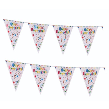 Set 10 Stegulete Tip Banner, Flippy, Colectia LA MULTI ANI , 270 cm Lungime, din Hartie Cretata, Multicolor
