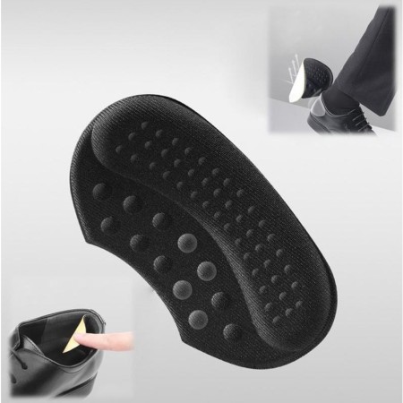 Branturi pentru Incaltaminte, Flippy, din Spuma, Universal, Protectie Calcai, Reglare Numar, 6 mm Grosime, Adeziv, Negru
