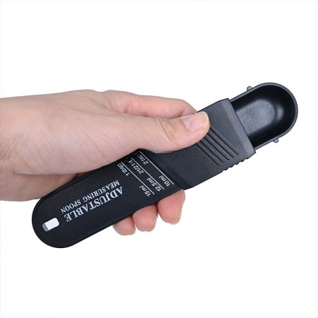 Set 2 Linguri de Măsurat Ajustabile, Design Ergonomic, Precizie și Versatilitate, Negru