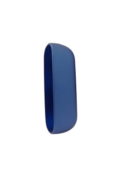 Husa Flippy pentru IQOS 3.0 DUO, Anti Soc si Zgarieturi, din Plastic, 12 x 4 x 2.5 cm, Albastru Mat