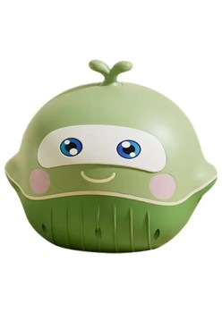 Olita 2in1, Flippy, Model Balena, cu Reductor WC, din Plastic, cu Muzica si Lumini, 36 x 41 x 20 cm, Verde