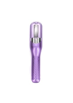 Aparat de Reparare a Varfurilor Despicate, Flippy, Netezirea Firului de Par, din ABS+PC, cu Ioni Negativi, Baterie 500 mAh, 24.8 x 5.3 x 5 cm, Mov