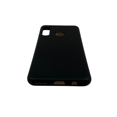 Husa protectie Flippy compatibila cu Huawei P30 Lite Liquid Silicone Case Negru