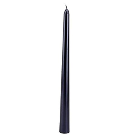 Lumanare Decorativa, Flippy, pentru Masa, 25 cm, din Parafina, fara Fum, Ardere 7.5h, Negru