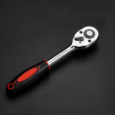 Chei tubulare Set 46 de Piese, Flippy, Trusa Scule de Reparatii Auto, Prelungitoare Rigid si Flexibil, Articulatie Cardanica, Antrenor de Forta Glisant, Adaptoare, Maner pentru Surubelnita, 23 x 12 x 4 cm, 1.9 kg, Cutie Verde