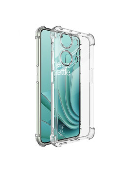 Husa de Protectie, Flippy, Compatibila cu OnePlus Nord 3, TPU Antisoc, Protectie Colturi, 1.5 mm Transparent