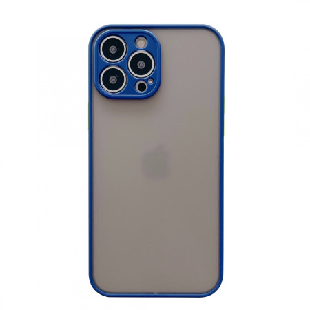 Husa protectie Flippy compatibila cu Apple iPhone 13 Pro Max Phantom Tpu Albastru