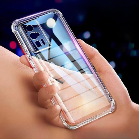 Husa protectie pentru Xiaomi Redmi Note 9 5G, Flippy, TPU, Antisoc, Protectie colturi, Rezistenta la impact, 1.5 mm, Transparenta