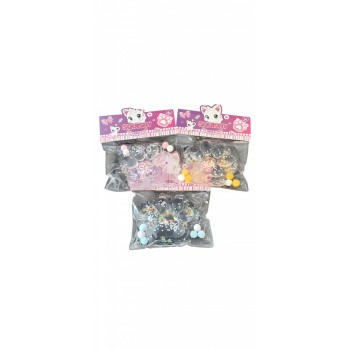 Jucarie Antistres Squishy, Flippy, cu Revenire Lenta, Model Cat Paw, 12.5x10.5 cm, 220g, Ambalaj Transparent, Culori Diferite