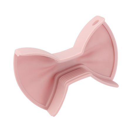 Set 2 Manere de Protectie Termorezistente, Flippy, Pentru Oale si Tigai, din Silicon, Rezistent la Temperaturi Inalte, Roz