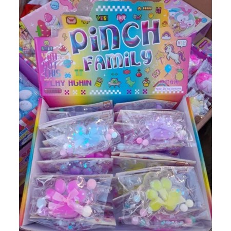 Cutie de Ambalare pentru Set 12 Jucarii Antistres Squishy, Flippy, din Carton, 14 x 14 x 14 cm, Multicolor