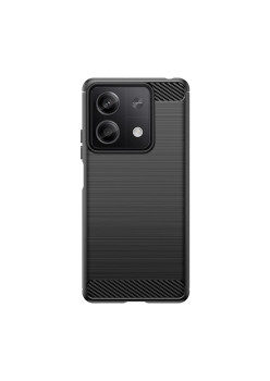 Husa Protectie, Flippy, pentru Xiaomi Redmi Note 13 5G, TPU Carbon, Negru