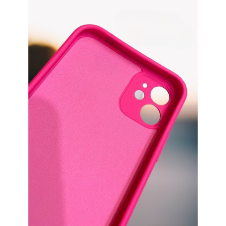 Husa pentru Samsung Galaxy A13 5G, Flippy, Liquid Silicone, cu Microfibra pe interior, Protectie Antisoc, Roz