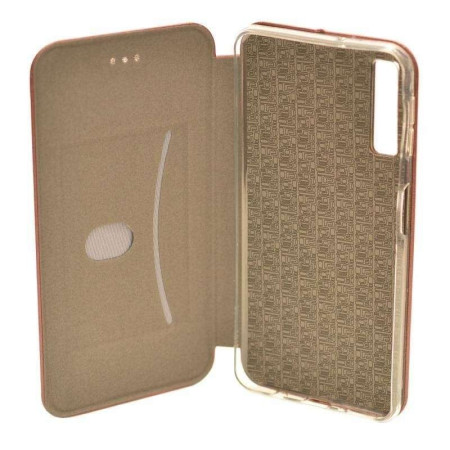 Husa de protectie Flippy compatibila cu Samsung Galaxy A70 Magnet Book Case Auriu