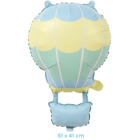 Balon din Folie Metalizata, Flippy, Figurina Animata, Model Balon cu Aer Cald, 61 x 41 cm, Ambalaj Individual, Pai Inclus, Umflare cu Aer sau Heliu, Multicolor