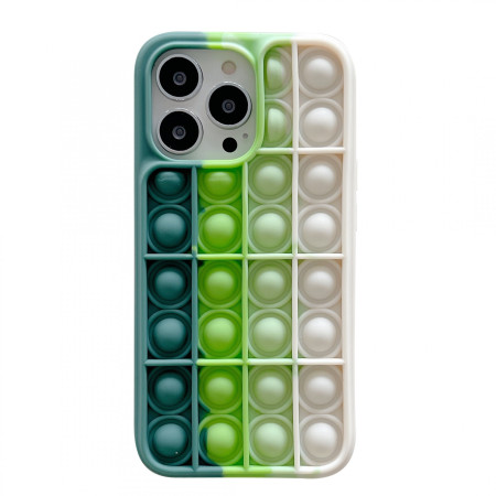 Husa de protectie Flippy Pop It compatibila cu Apple iPhone 13,Model 3,Multicolor