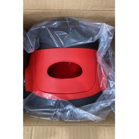 Olita pentru Copii, Flippy, +1an, Portabila, Design Masinuta cu Capac, Model Prietenos, Non-Toxic, Compartiment Detasabil, Usor de Curatat, Rosu