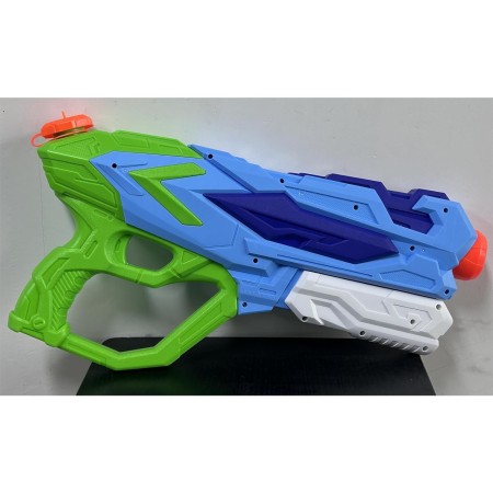Pistol cu Apa pentru Copii, Flippy, Rezervor 900ml, Raza de Actiune 8m, 6ani+, 4 Duze, Verde