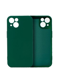 Husa pentru Samsung Galaxy S20 FE, Flippy, Liquid Silicone, cu Microfibra pe interior, Protectie Antisoc, Verde inchis