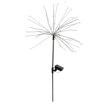 Lampa solara sub forma de artificii, 120 LED-uri, alb cald, Flippy