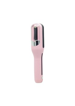 Aparat de Reparare a Varfurilor Despicate, Flippy, Netezirea Firului de Par, din ABS+PC, cu Ioni Negativi, Baterie 500 mAh, 24.8 x 5.3 x 5 cm, Roz