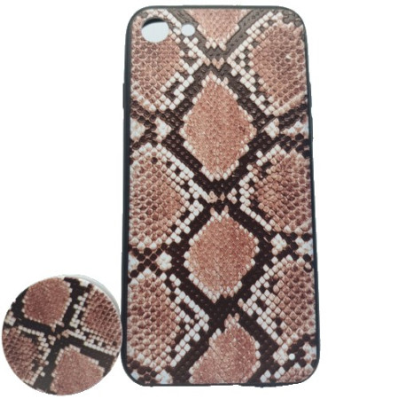 Husa Apple iPhone 6/6S Multicolor Model Sarpe 2 + Suport inclus
