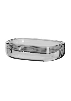 Savoniera, Flippy, Pentru Blat, PET, Scurgere Optima, Gri Transparent