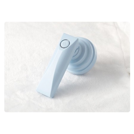 Aparat Pentru Curatat Scame, Par Si Praf, Flippy, Trimmer pentru Diferite Tipuri De Material, Cu Lame Din Otel Inoxidabil, Maner Flexibil, Incarcare Prin USB, 13x8 cm, Albastru