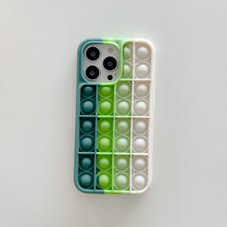 Husa de protectie Flippy Pop It compatibila cu Apple iPhone 13,Model 3,Multicolor