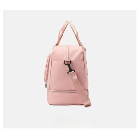 Geanta Pliabila, Flippy, pentru Voiaj, Buzunare Multiple, de Mana, Impermeabila, Material Textil, Capacitate 8 Kg, Dimensiune Deschisa 42x28x10 cm, Roz