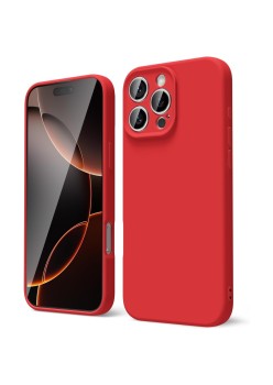 Husa de Protectie Matte TPU, Flippy, pentru OnePlus Nord3, Protectie Camera, Antisoc, Antizgariere, Antialunecare, Acoperire Completa, Rosu