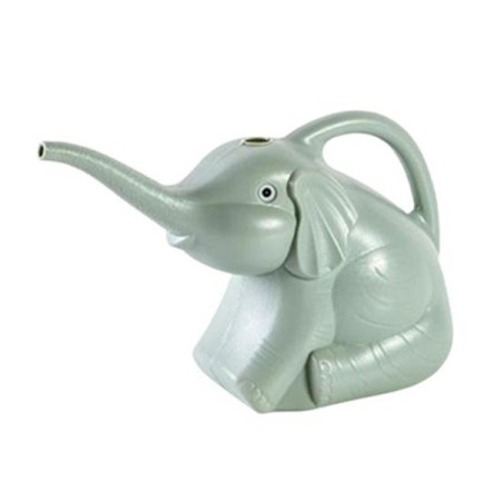 Stropitoare Copii în Formă de Elefant, 1.5L, Plastic Ușor, Albastră, pentru Udat Plante Ghiveci și Grădină, 19.5x17x11.8 cm