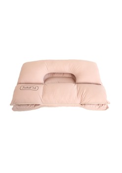 Perna Ortopedica 3 in 1, Flippy, Strat Dublu, Protectie Cervicala, pentru Adulti, 45 x 70 cm, Gri
