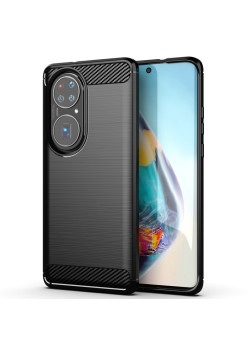Husa Protectie, Flippy, pentru Huawei P50 Pro, TPU Carbon, Negru
