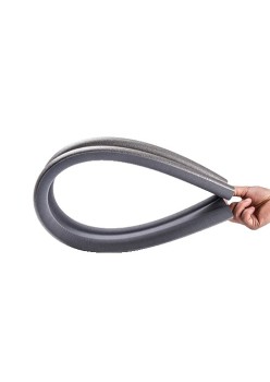 Banda de Izolare a Usii, Flippy, Banda Anti-Curent, Anti-Zgomot, Anti-Praf, Opritor Izolator, 90cm, Gri