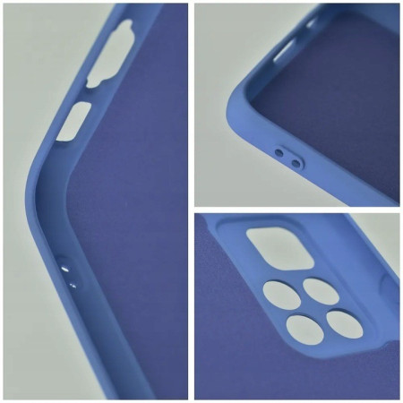 Husa de Protectie, Flippy, pentru Xiaomi Redmi Note 12 Pro 5G, Liquid Silicone, cu Microfibra pe Interior, Protectie Antisoc, Compatibil Incarcare Wireless, Albastru