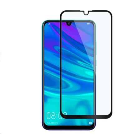 Folie sticla securizata 5D Full Screen, 9H, High Definition Huawei P Smart Full Face Alb