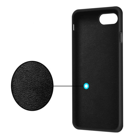 Husa compatibila cu Apple iPhone SE 3 2022, Camera Ultra Safe, Interior cu Microfibra, HTPMAG, Black