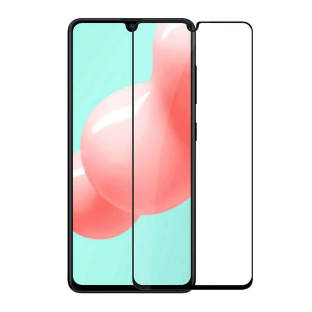 Folie sticla securizata compatibila cu Samsung Galaxy M52 5G, Pro CFP1, Full Glue, Lipire Completa, 9H, CaseFriendly HTPMAG, Neagra
