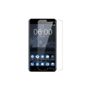 Folie sticla securizata pentru Nokia 6, 9H, Tempered Glass, Transparenta