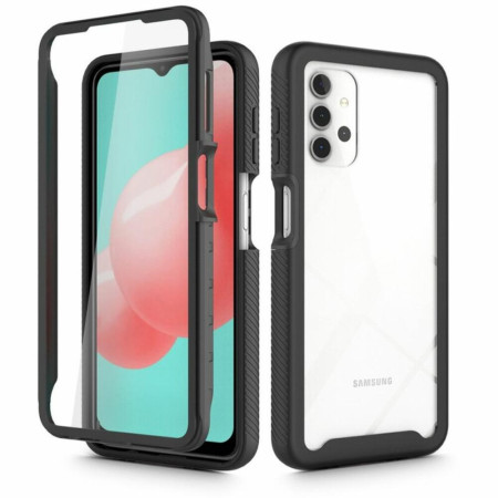 Husa Protect 360 Pro compatibila cu Samsung Galaxy A73 5G, Spatele, Lateralele si Folie, Pro Protect HTPMAG, Black