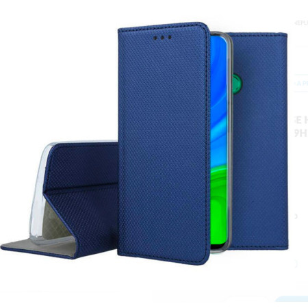 Husa pentru Samsung A52 5G Flip On Smart Magnet, Blue