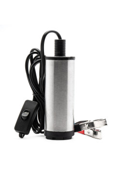 Pompa de motorina Sumersibila, 12V, Otel inoxidabil, diametru 38mm