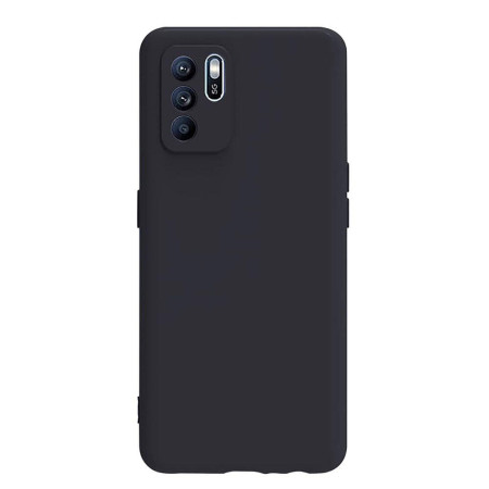 Husa compatibila cu Oppo Reno6 5G, Matte Efect, Pro iSlim HTPMAG®, Black